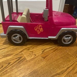 our generation  doll jeep